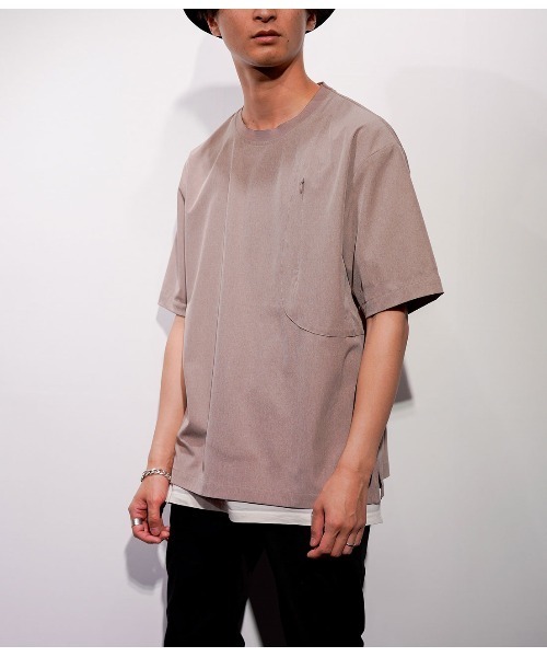 JUNRED（ジュンレッド）の「エアドライプルオーバー（Tシャツ/カットソー・メンズ・ブラック/ベージュ/ブルー・LL/M/L）」の8枚目の写真