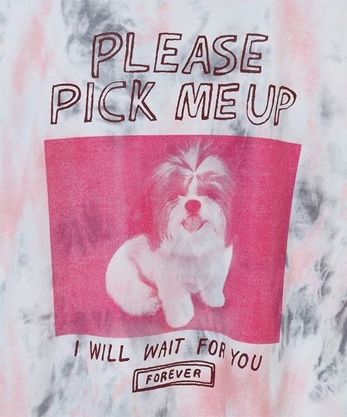 Candy Stripper（キャンディストリッパー）の「PICK ME UP TIEDYE トップス（Tシャツ/カットソー・レディース・ブラック系その他/グリーン系その他/ピンク系その他・2）」の9枚目の写真