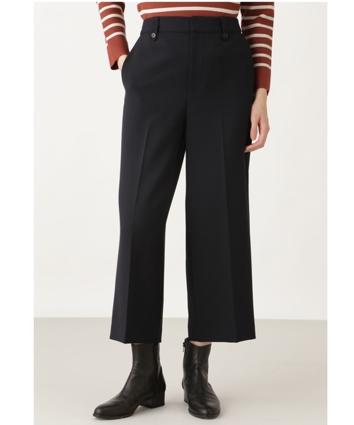 human woman(ヒューマンウーマン)の「レーヨンポリーノ2WAY・OXパンツ(その他パンツ・レディース・ブラウン/ネイビー・SMALL/MEDIUM/LARGE/X-SMALL)」の2枚目の写真