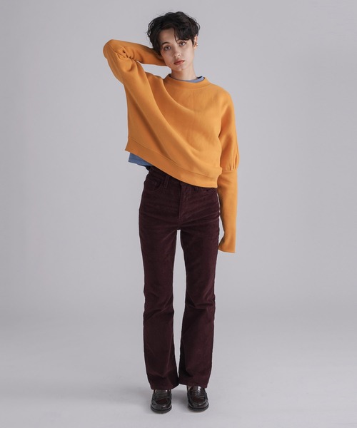 Levi's(リーバイス)の「RIBCAGE BOOT MALBEC SMOOTH コーデュロイ(その他パンツ・レディース・レッド・26inch/27inch/30inch/24inch/29inch/28inch/25inch/23inch)」の12枚目の写真