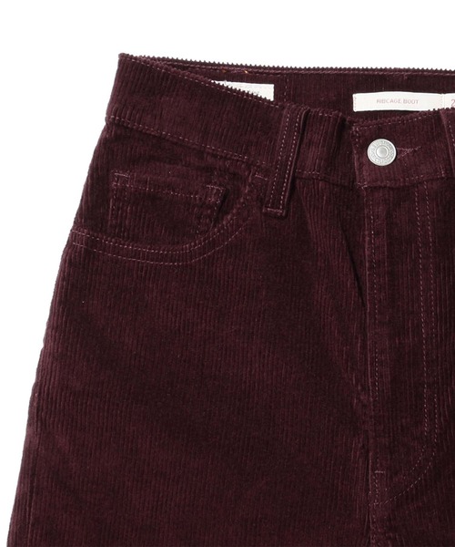 Levi's(リーバイス)の「RIBCAGE BOOT MALBEC SMOOTH コーデュロイ(その他パンツ・レディース・レッド・26inch/27inch/30inch/24inch/29inch/28inch/25inch/23inch)」の8枚目の写真