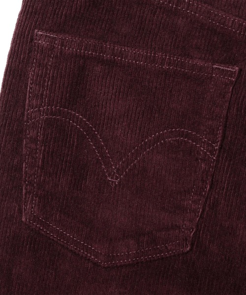 Levi's(リーバイス)の「RIBCAGE BOOT MALBEC SMOOTH コーデュロイ(その他パンツ・レディース・レッド・26inch/27inch/30inch/24inch/29inch/28inch/25inch/23inch)」の2枚目の写真