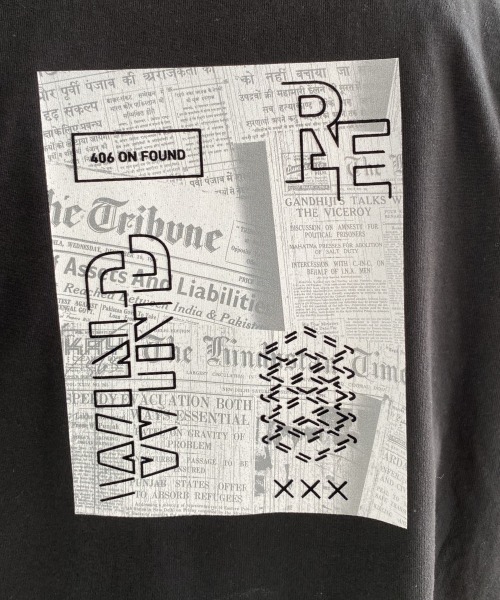 PBLIM（ページボーイリム）の「【PAGEBOYLIM】フロッキーロゴロンＴシャツ（Tシャツ/カットソー・レディース・ブラック/ブルー・MEDIUM/X-LARGE）」の13枚目の写真