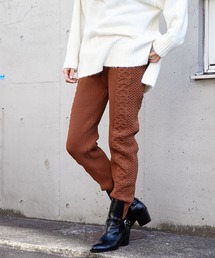 BARAK | ケーブルニットパンツ(その他パンツ)