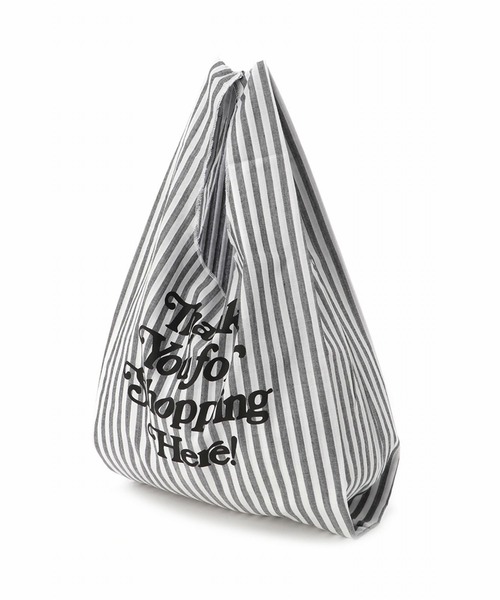 FRUIT OF THE LOOM(フルーツオブザルーム)の「FRUIT OF THE LOOM STRIPE SHOPPER TOTE(エコバッグ/サブバッグ・レディース・サックスブルー/ネイビー/レッド/ブラック/ブルー系その他/ピンク/ブルー系その他2/レッド系その他・FREE)」の9枚目の写真