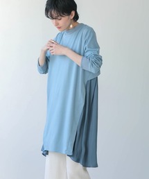 Bou Jeloud | バックサテン切替カットチュニック(チュニック)