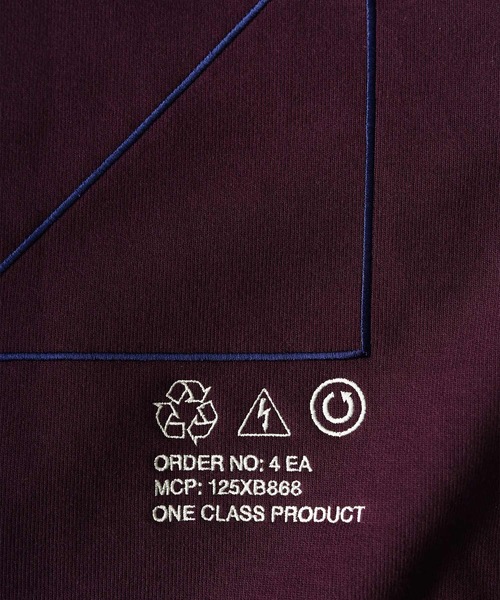 SHAREEF(シャリーフ)の「"SQUARE"emb. BIG PARKA(パーカー・メンズ・ホワイト/パープル/ブラック/ブルー系その他/ダークグリーン・1/3/2)」の21枚目の写真