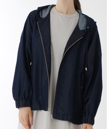 「KELEN / ケレン」ラインオンスデニムマウンテンパーカ"Bella Denim"