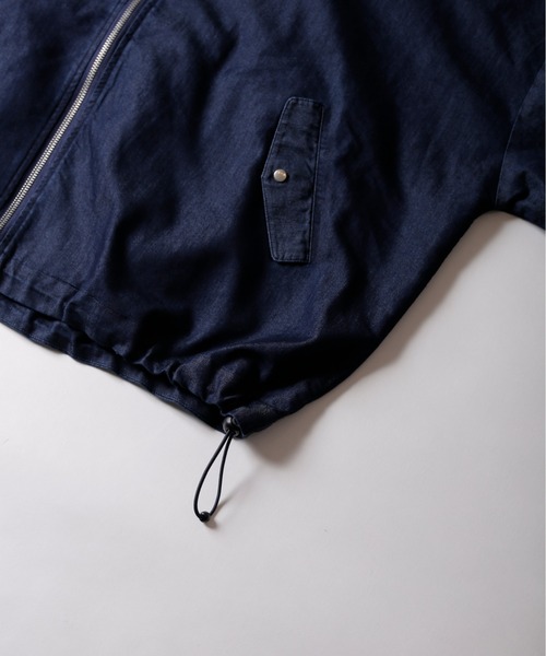 Kelen(ケレン)の「「KELEN / ケレン」ラインオンスデニムマウンテンパーカ"Bella Denim"(マウンテンパーカー・レディース・ワンウォッシュ/ブラック・M/S)」の16枚目の写真