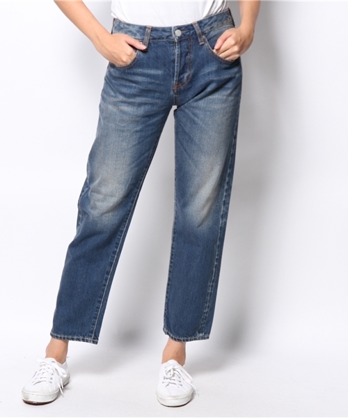 CIAOPANIC（チャオパニック）の「【Ciaopanic】セルビッチ5PKデニムパンツ（デニムパンツ・レディース・インディゴブルー/ライトブルー・SMALL/MEDIUM）」の2枚目の写真