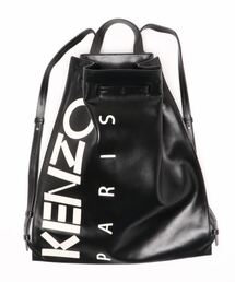KENZO（ケンゾー）の「Kontrast Leather Drawstring Backpack（バックパック/リュック）」