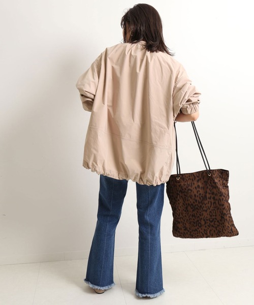 SLOBE IENA ノーカラーサファリブルゾン ノーカラーサファリブルゾン | スローブ イエナ(SLOBE IENA