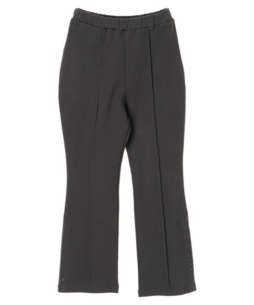 AMERICAN HOLIC(アメリカンホリック)の「サイドボタンリブパンツ(その他パンツ・レディース・チャコールグレー/グレイッシュベージュ・MEDIUM/LARGE)」の5枚目の写真