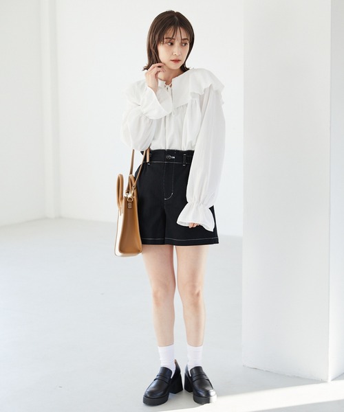 Heather(ヘザー)の「トリミングスクエアBAG 940030(ショルダーバッグ・レディース・ホワイト系その他/ベージュ系その他/ホワイト系その他2・ONE SIZE)」の14枚目の写真