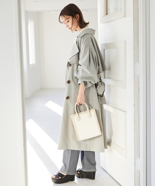 Heather(ヘザー)の「トリミングスクエアBAG 940030(ショルダーバッグ・レディース・ホワイト系その他/ベージュ系その他/ホワイト系その他2・ONE SIZE)」の11枚目の写真