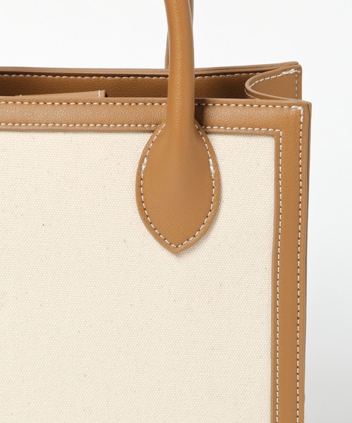 Heather(ヘザー)の「トリミングスクエアBAG 940030(ショルダーバッグ・レディース・ホワイト系その他/ベージュ系その他/ホワイト系その他2・ONE SIZE)」の5枚目の写真