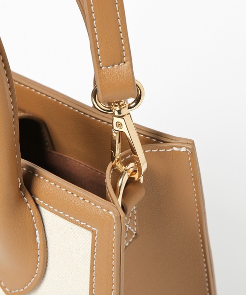 Heather(ヘザー)の「トリミングスクエアBAG 940030(ショルダーバッグ・レディース・ホワイト系その他/ベージュ系その他/ホワイト系その他2・ONE SIZE)」の12枚目の写真