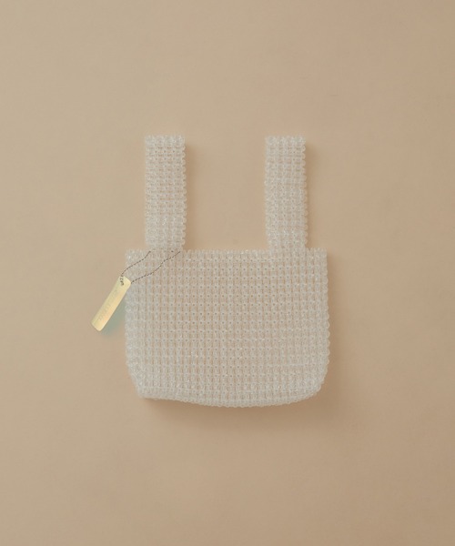 ADAM ET ROPE'（アダムエロペ）の「ビーズミニバッグ（ハンドバッグ・レディース・イエロー系その他/その他・FREE）」の4枚目の写真