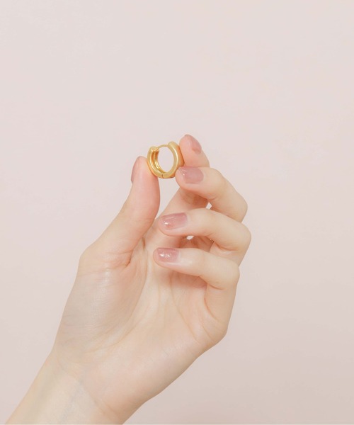 flower(フラワー)の「エペフープピアス(ピアス(片耳用)・レディース・ゴールド・FREE)」の3枚目の写真