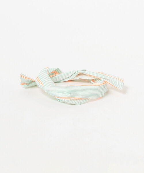 B:MING by BEAMS（ビーミングバイビームス）の「Milk ｘ Soda / Twist Head Band（ヘアバンド・キッズ・ピンク/オレンジ・ONE SIZE）」の5枚目の写真