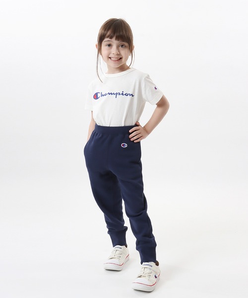 Champion(チャンピオン)の「【Champion/チャンピオン】キッズ ベーシック スウェットパンツ(スウェットパンツ・キッズ・ベージュ/オフホワイト/ブルー/ネイビー/ブラック/グレー/チャコール/ライトブルー/カーキ/ベージュ系その他3/ブラウン/オートミール・110/120/140/150/100/130/160)」の11枚目の写真