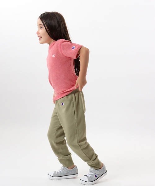 Champion(チャンピオン)の「【Champion/チャンピオン】キッズ ベーシック スウェットパンツ(スウェットパンツ・キッズ・ベージュ/オフホワイト/ブルー/ネイビー/ブラック/グレー/チャコール/ライトブルー/カーキ/ベージュ系その他3/ブラウン/オートミール・110/120/140/150/100/130/160)」の9枚目の写真