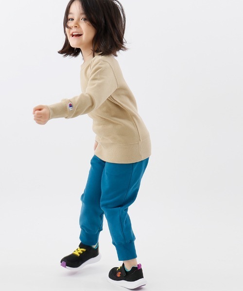 Champion(チャンピオン)の「【Champion/チャンピオン】キッズ ベーシック スウェットパンツ(スウェットパンツ・キッズ・ベージュ/オフホワイト/ブルー/ネイビー/ブラック/グレー/チャコール/ライトブルー/カーキ/ベージュ系その他3/ブラウン/オートミール・110/120/140/150/100/130/160)」の12枚目の写真