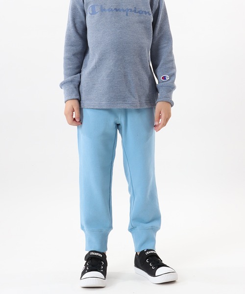 Champion(チャンピオン)の「【Champion/チャンピオン】キッズ ベーシック スウェットパンツ(スウェットパンツ・キッズ・ベージュ/オフホワイト/ブルー/ネイビー/ブラック/グレー/チャコール/ライトブルー/カーキ/ベージュ系その他3/ブラウン/オートミール・110/120/140/150/100/130/160)」の10枚目の写真