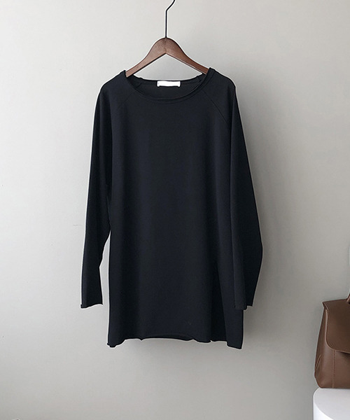 c.u.l(シーユーエル)の「【c.u.l:w】裾スリットラグラン無地カットソー culw33(Tシャツ/カットソー・レディース・ブラック/ホワイト・FREE)」の15枚目の写真
