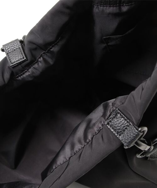 CONVERSE（コンバース）の「【CONVERSE】テープドロストショルダー（ショルダーバッグ・レディース・キナリ/ブラック/ライム・ONE SIZE）」の4枚目の写真