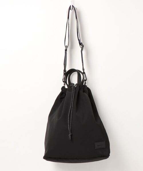 CONVERSE（コンバース）の「【CONVERSE】テープドロストショルダー（ショルダーバッグ・レディース・キナリ/ブラック/ライム・ONE SIZE）」の10枚目の写真