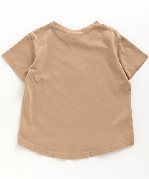 BREEZE(ブリーズ)の「半袖ロゴTシャツ(Tシャツ/カットソー・キッズ・ベージュ/ネイビー/ピンク/ブラック/グレー/ホワイト・130/140/150/160/90/100/110/120)」の7枚目の写真