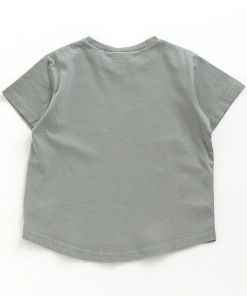 BREEZE(ブリーズ)の「半袖ロゴTシャツ(Tシャツ/カットソー・キッズ・ベージュ/ネイビー/ピンク/ブラック/グレー/ホワイト・130/140/150/160/90/100/110/120)」の10枚目の写真