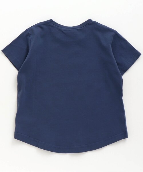 BREEZE(ブリーズ)の「半袖ロゴTシャツ(Tシャツ/カットソー・キッズ・ベージュ/ネイビー/ピンク/ブラック/グレー/ホワイト・130/140/150/160/90/100/110/120)」の11枚目の写真