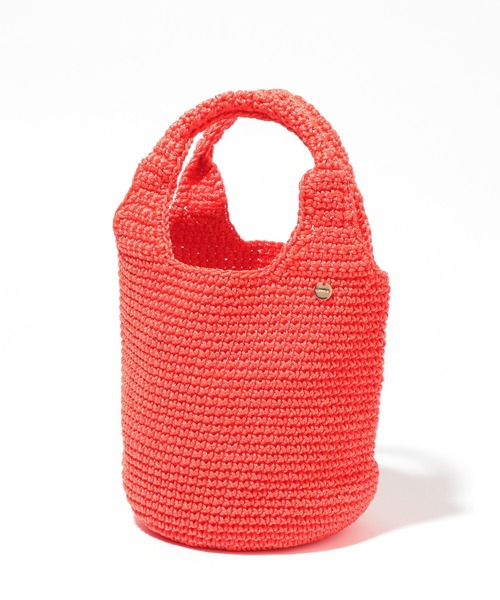 LEPSIM（レプシィム）の「カラーミニマルシェＢＡＧ　930680（かごバッグ・レディース・ブラック/シルバー/オレンジ/グレイッシュベージュ・ONE SIZE）」の20枚目の写真