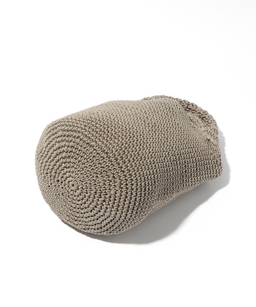 LEPSIM（レプシィム）の「カラーミニマルシェＢＡＧ　930680（かごバッグ・レディース・ブラック/シルバー/オレンジ/グレイッシュベージュ・ONE SIZE）」の10枚目の写真