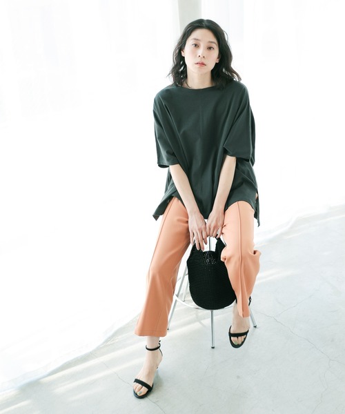 LEPSIM（レプシィム）の「カラーミニマルシェＢＡＧ　930680（かごバッグ・レディース・ブラック/シルバー/オレンジ/グレイッシュベージュ・ONE SIZE）」の13枚目の写真