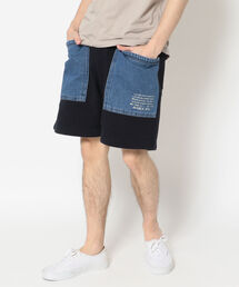 AVIREX | 【TYPE BLUE】タイプブルー  デニム ポケット スウェット ショーツ / DENIM POCKET SWEAT SHORTS / アヴィレックス / AVIREX(その他パンツ)