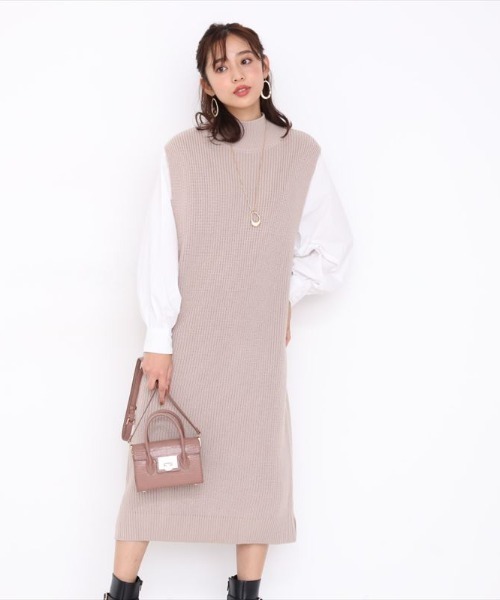 セール ブランド古着 ニットワンピース ワンピース Jusglitty ジャスグリッティー のファッション通販 Zozoused