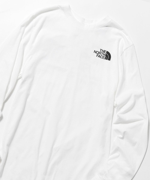 THE NORTH FACE(ザノースフェイス)の「THE NORTH FACE/ザ・ノースフェイス M L/S THROWBACK TEE ロンT(Tシャツ/カットソー・メンズ・ブラック×ホワイト/ホワイト×ブラック・M/L/XL/S)」の21枚目の写真