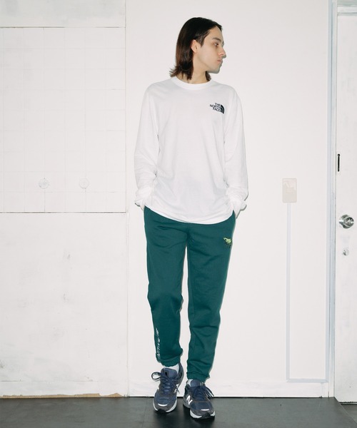 THE NORTH FACE(ザノースフェイス)の「THE NORTH FACE/ザ・ノースフェイス M L/S THROWBACK TEE ロンT(Tシャツ/カットソー・メンズ・ブラック×ホワイト/ホワイト×ブラック・M/L/XL/S)」の7枚目の写真