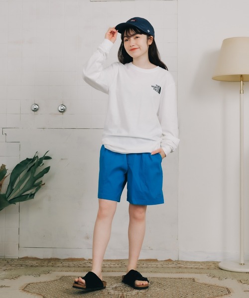 THE NORTH FACE(ザノースフェイス)の「THE NORTH FACE/ザ・ノースフェイス M L/S THROWBACK TEE ロンT(Tシャツ/カットソー・メンズ・ブラック×ホワイト/ホワイト×ブラック・M/L/XL/S)」の9枚目の写真