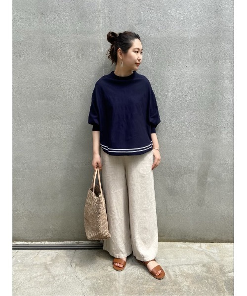 【極美品】BEARDSLEY ビアズリー 撥水サークルニット ネイビー マリン BEARDSLEY（ビアズリー）の「撥水サークルニット（ニット