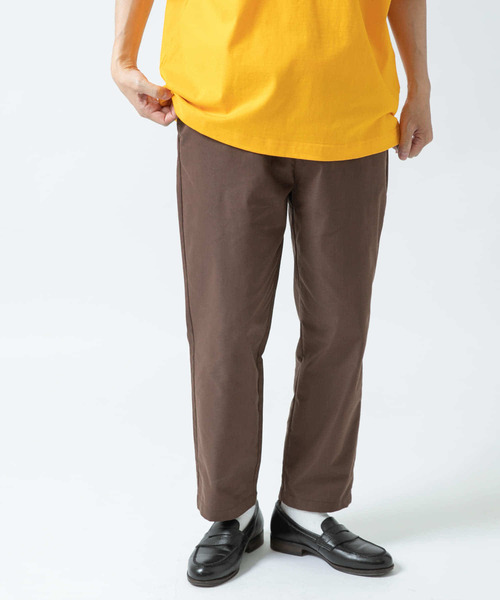 ITEMS URBANRESEARCH（アイテムズ アーバンリサーチ）の「TC ウエストリブパンツ（その他パンツ・メンズ・ブラウン/ベージュ/ブラック・LARGE/MEDIUM）」の6枚目の写真
