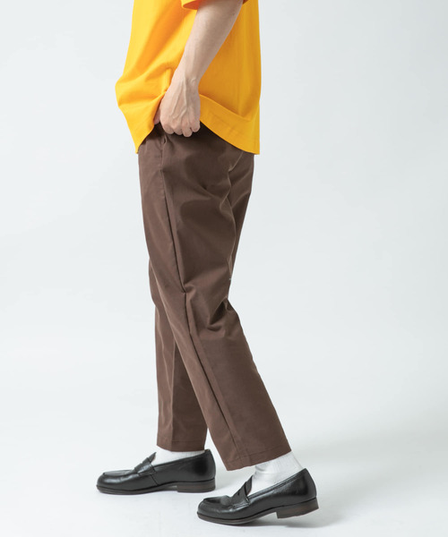 ITEMS URBANRESEARCH（アイテムズ アーバンリサーチ）の「TC ウエストリブパンツ（その他パンツ・メンズ・ブラウン/ベージュ/ブラック・LARGE/MEDIUM）」の4枚目の写真