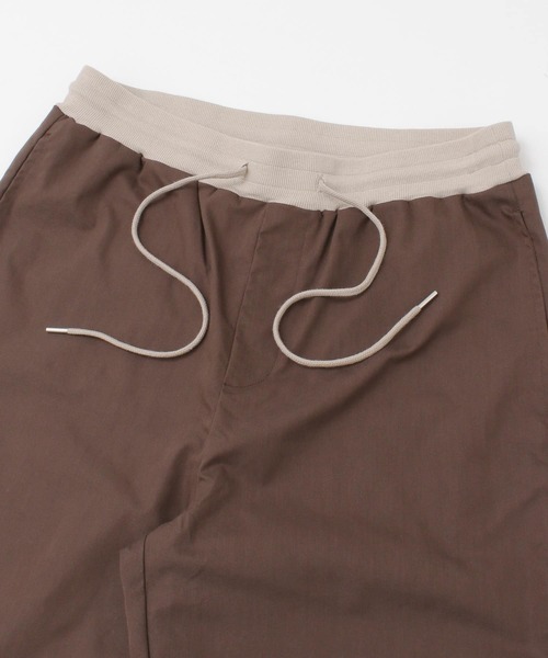 ITEMS URBANRESEARCH（アイテムズ アーバンリサーチ）の「TC ウエストリブパンツ（その他パンツ・メンズ・ブラウン/ベージュ/ブラック・LARGE/MEDIUM）」の21枚目の写真