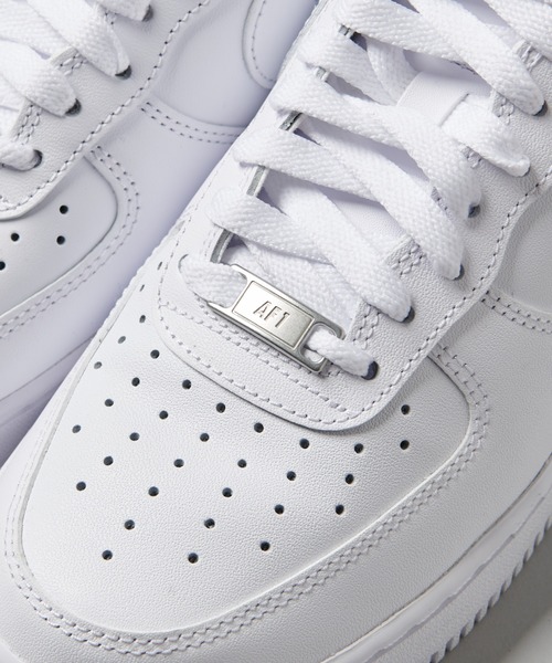 NIKE（ナイキ）の「#【NIKE/ナイキ】AIR FORCE ONE '07/エアフォース1 07（スニーカー・メンズ・ホワイト/ブラック・26cm/27cm/28cm）」の9枚目の写真