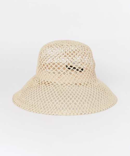 URBAN RESEARCH(アーバンリサーチ)の「メッシュハット(ハット・レディース・ブラウン/ナチュラル・-)」の1枚目の写真