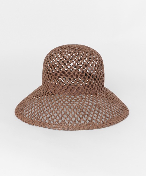 URBAN RESEARCH(アーバンリサーチ)の「メッシュハット(ハット・レディース・ブラウン/ナチュラル・-)」の5枚目の写真