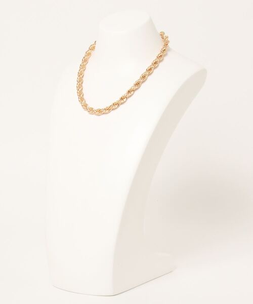 VIS（ビス）の「ボリュームチェーンネックレス（ネックレス・レディース・シルバー/ゴールド・FREE）」の3枚目の写真